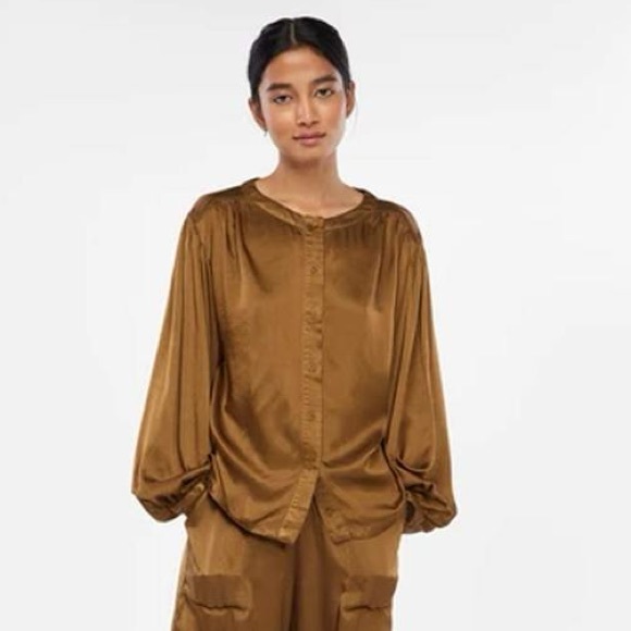 Anthro | Lacausa Devi blouse - Picture 2 of 10
